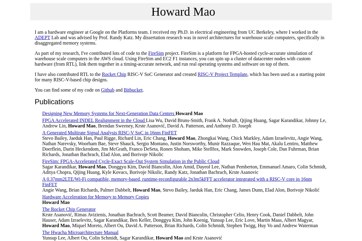 Howard Mao
