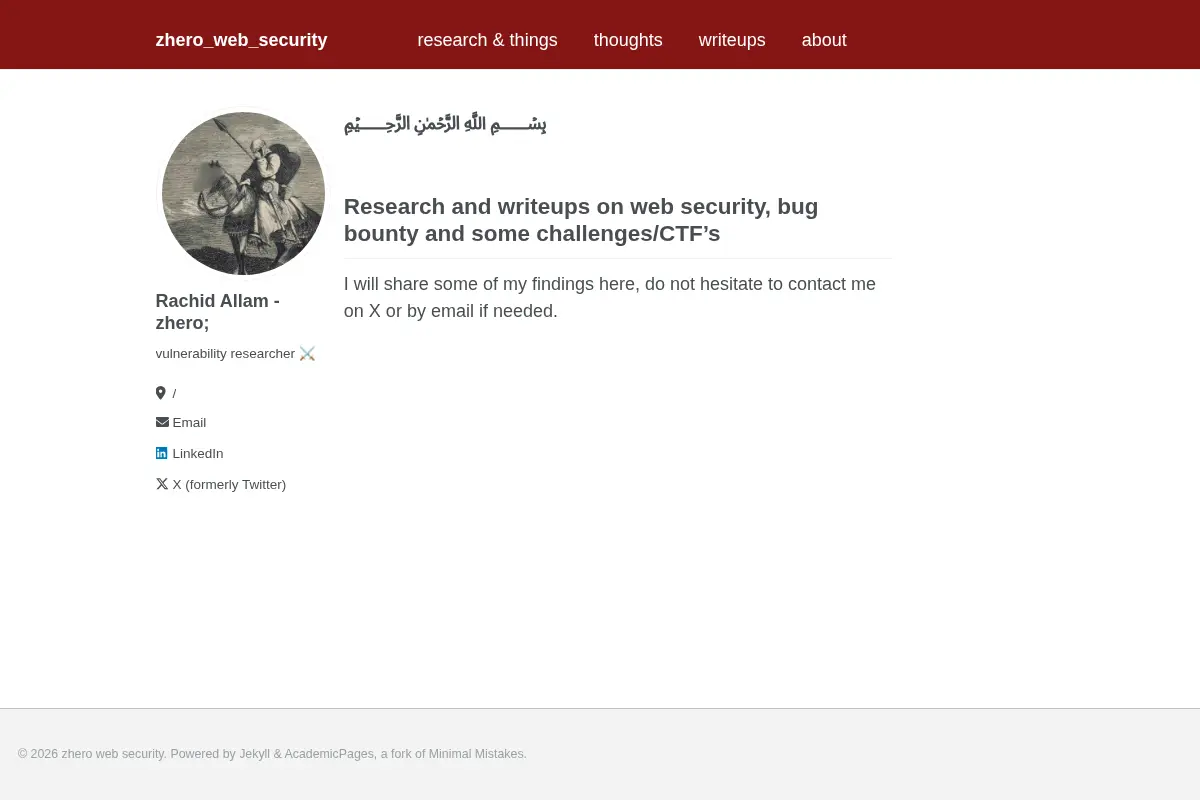 zhero web security
