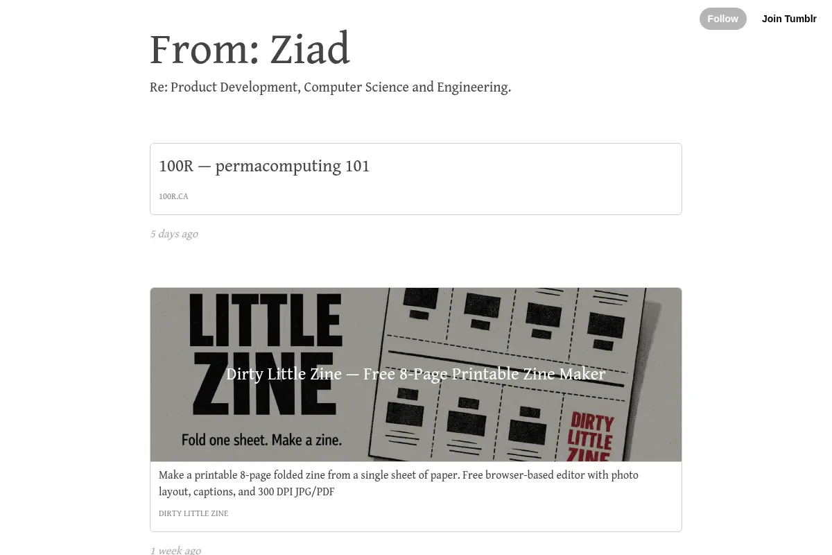 From: Ziad
