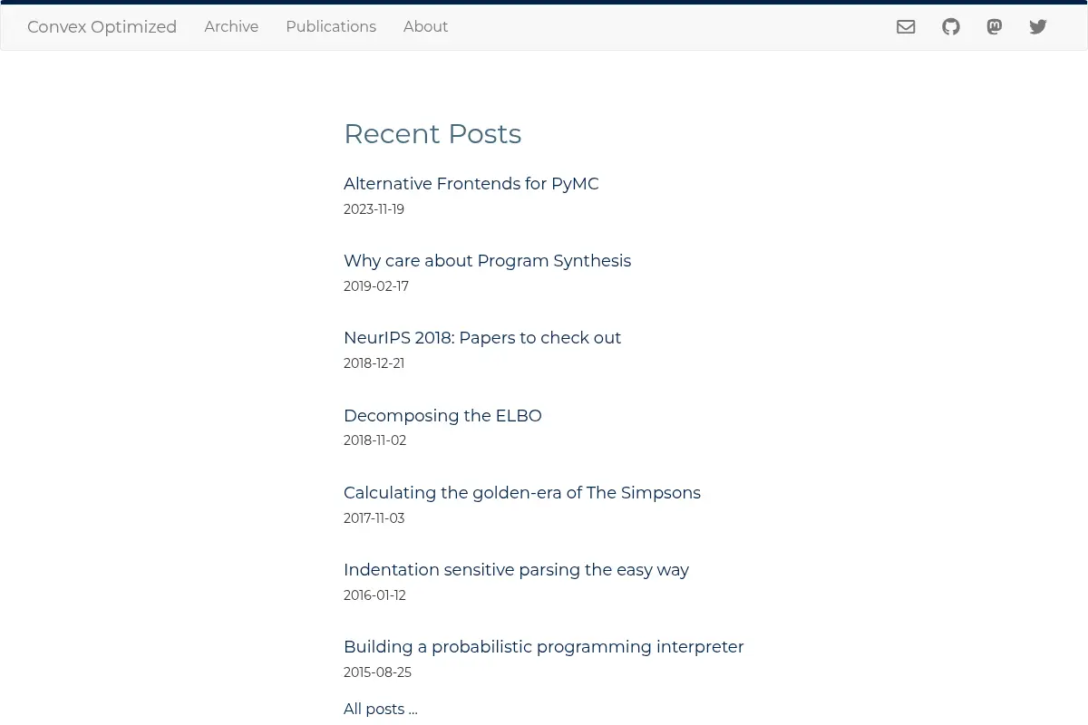 Alex Zinkov's Homepage