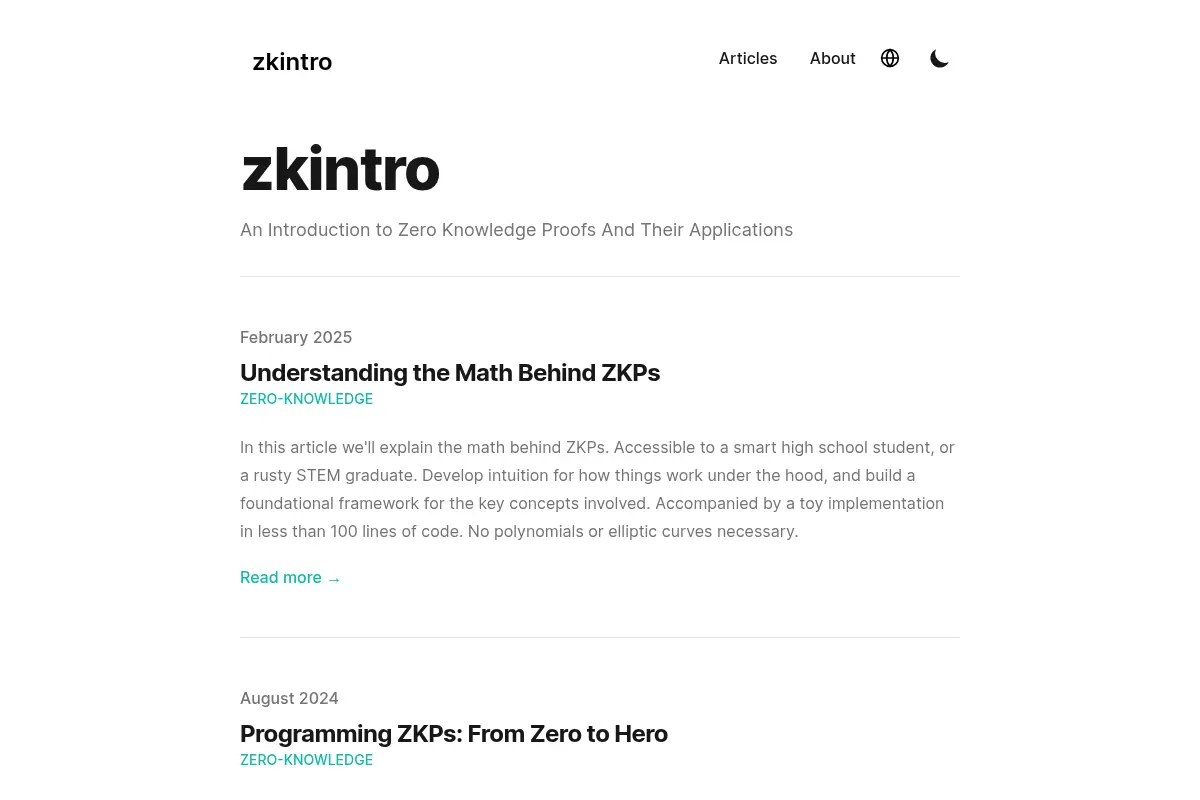 zkintro