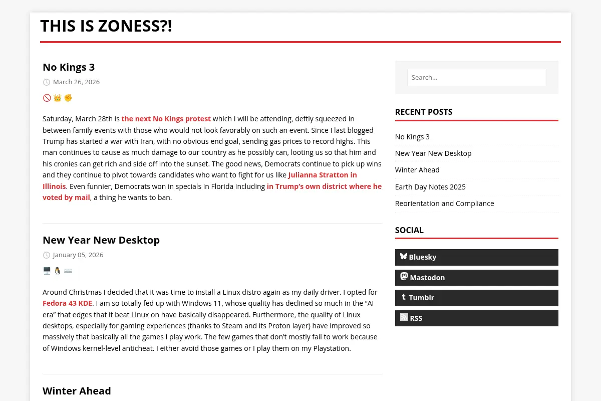 This is Zoness?!