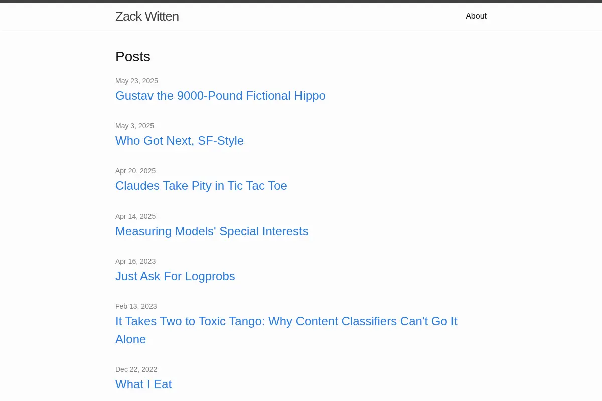 Zack Witten