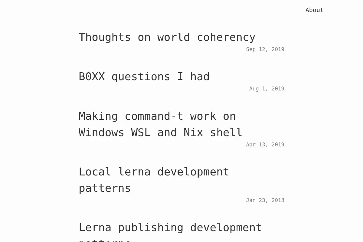 Erick's Blog